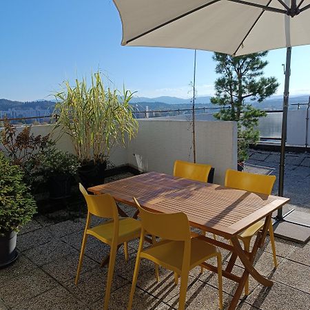 Bright Penthaus Apartement, With A Wonderful View Ljubljana Extérieur photo